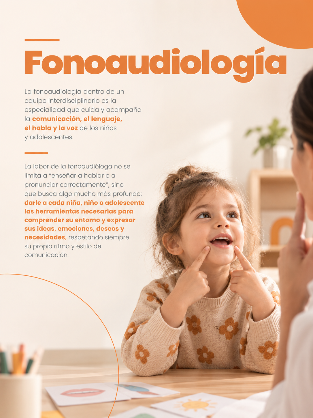 Fonoaudiología: comunicación que acompaña
